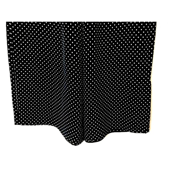 Theory Wide Leg Culottes Crop Navy White Polka Dot Crepe High Waist Size Small - Picture 7 of 9